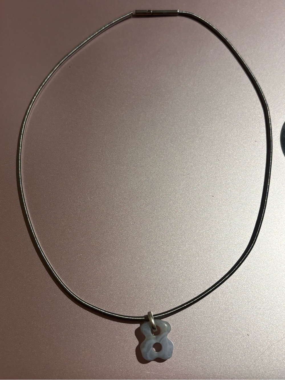 Sterling Silver Grey Tous Cruise Pendant Necklace - Unbranded
